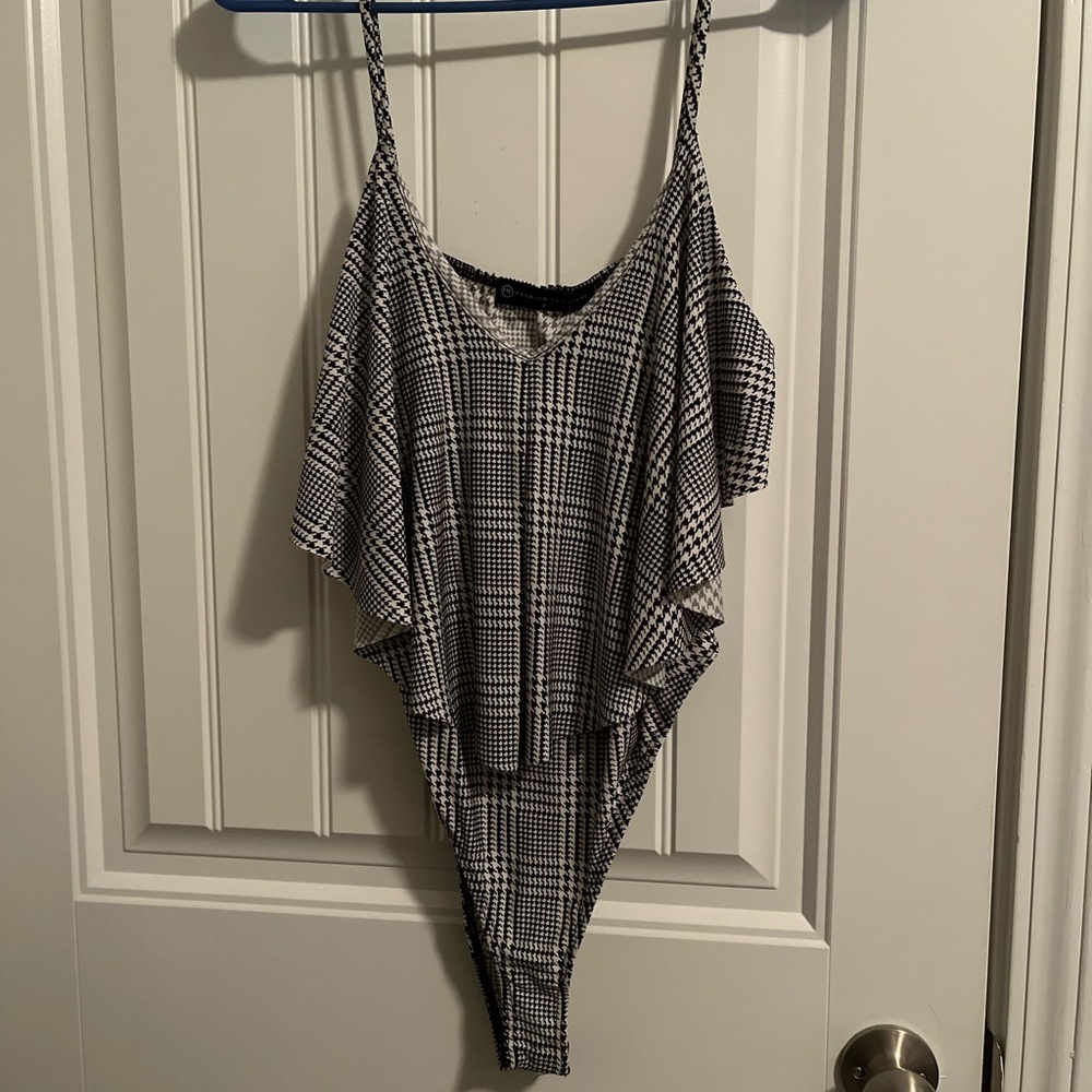 Fashion to Figure - Bodysuit with embellished top